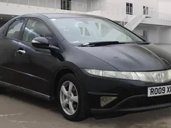 Black Used 2009 Honda Civic ES Hatchback | £995 (Good price)