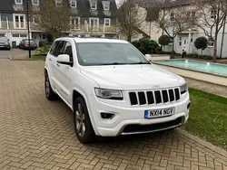 White Used 2014 Jeep Grand Cherokee Overland SUV | £5,800