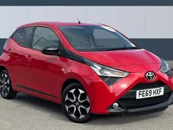 Red Used 2019 Toyota Aygo Trend Hatchback | £7,862 (Fair price)