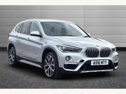 Silver Used 2016 BMW X1 xLine SUV | £10,990 (Fair price)