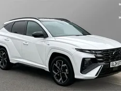 White Used 2024 Hyundai Tucson N Line SUV | £28,478 (A bit pricey)