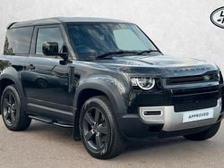 Black Used 2022 Land Rover Defender SUV | £46,800 (A bit pricey)