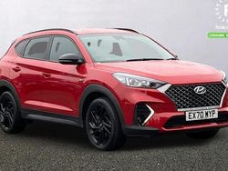 Red Used 2020 Hyundai Tucson N Line SUV | £18,599 (Fair price)