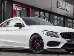 White Used 2018 Mercedes C200 AMG line Coupe | £15,495 (Fair price)