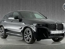 Black Used 2022 BMW X4 M Sport SUV | £35,799 (Fair price)