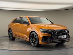 Dragon orange metallic Used 2022 Audi SQ8 Black Edition SUV | £55,000 (Super price)