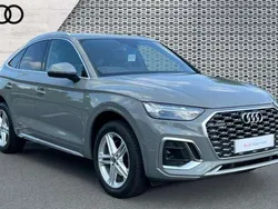Grey Used 2022 Audi Q5 Sportback S-Line SUV | £31,969 (Good price)