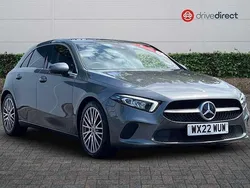 Metallic paint Used 2022 Mercedes A180 Executive Hatchback | £20,495 (Fair price)