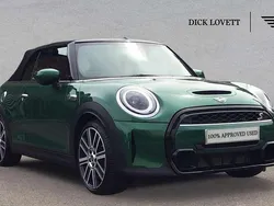 Green Used 2022 Mini Cooper S Cabriolet Exclusive Cabriolet | £23,995 (A bit pricey)