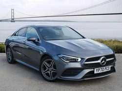 Grey Used 2020 Mercedes CLA200 AMG Line Premium Plus Coupe | £24,690 (Expensive)