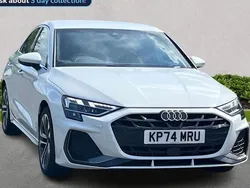 White Used 2024 Audi A3 S-Line Sedan | £30,000 (A bit pricey)