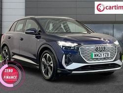 Blue Used 2021 Audi Q4 e-tron Advanced SUV | £20,990