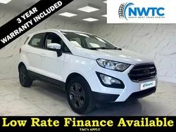 White Used 2018 Ford Ecosport Zetec SUV | £8,495 (Fair price)
