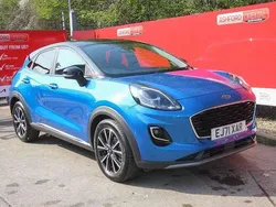 Blue Used 2021 Ford Puma Titanium SUV | £15,790 (Super price)