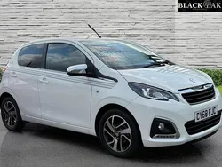 White Used 2018 Peugeot 108 Collection Hatchback | £7,495 (Fair price)