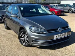 Grey Used 2017 VW Golf VII SE Hatchback | £9,621 (Fair price)