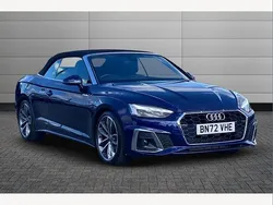 Navarra blue Used 2022 Audi A5 Cabriolet S-Line Cabriolet | £32,495 (Expensive)