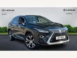 Black Used 2017 Lexus RX450h Luxury Line SUV | £22,498 (Good price)