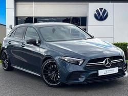 Blue Used 2022 Mercedes A35 AMG Premium Plus Hatchback | £28,790 (Good price)