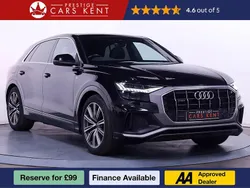 Black Used 2021 Audi Q8 S-Line SUV | £33,188 (Fair price)