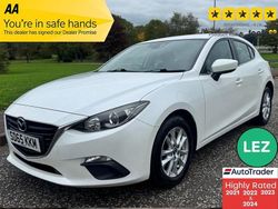 White Used 2015 Mazda 3 Hatchback | £5,795 (Good price)
