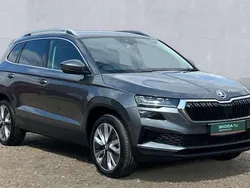 Graphite grey metallic Used 2024 Skoda Karoq SE L SUV | £23,440 (Fair price)