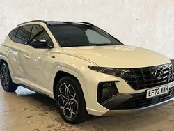 White Used 2023 Hyundai Tucson N Line SUV | £24,631 (Fair price)
