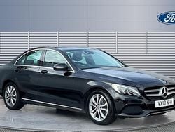 Black Used 2018 Mercedes C220 Sedan | £11,250 (Super price)