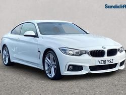 White Used 2018 BMW 420 M Sport Coupe | £13,800 (Fair price)