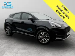 Agate black (premium paint) Used 2022 Ford Puma Gen-E ST-Line SUV | £11,295 (Fair price)