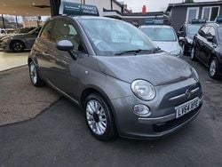 Grey Used 2014 Fiat 500 Lounge Hatchback | £3,695 (Good price)