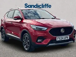 Tri coat dynamic red Used 2024 MG ZS Sedan | £16,459 (Fair price)