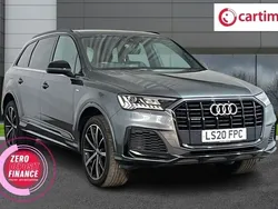Grey Used 2020 Audi Q7 Black Edition SUV | £35,550 (Good price)