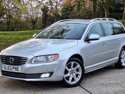 Silver Used 2013 Volvo V70 SE Lux Estate | £5,995 (Fair price)