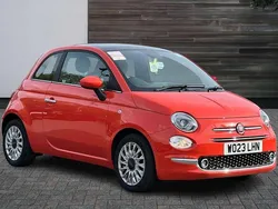 Orange Used 2023 Fiat 500 Hatchback | £10,519 (Fair price)