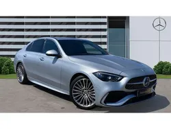 Silver Used 2023 Mercedes C200 AMG Line Premium Sedan | £33,395 (A bit pricey)