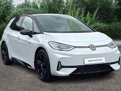 Glacier white with solid black roof Used 2025 VW ID.3 GTX Hatchback | £33,850