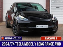 Black Used 2024 Tesla Model Y Long Range AWD SUV | £35,750 (Expensive)