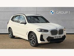 White Used 2022 BMW X3 M Sport SUV | £34,995 (Fair price)