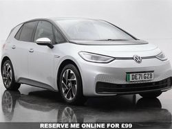 Silver Used 2021 VW ID.3 Pure Hatchback | £13,690