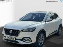 White Used 2021 MG HS Exclusive SUV | £15,795 (Fair price)