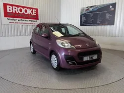 Mauve/purple Used 2012 Peugeot 107 Active Hatchback | £2,990 (Fair price)