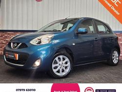 Blue Used 2014 Nissan Micra Acenta Hatchback | £7,795 (Fair price)