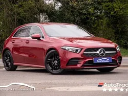 Red Used 2021 Mercedes A180 AMG line Hatchback | £19,499 (Fair price)