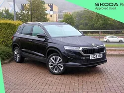 Black magic pearl effect Used 2024 Skoda Karoq SE L SUV | £20,495 (Fair price)