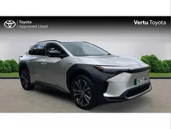 Silver Used 2023 Toyota bZ4X SUV | £28,853 (Fair price)