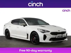 White Used 2019 Kia Stinger Sedan | £24,699 (Expensive)