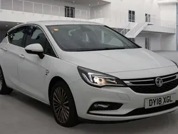 White Used 2018 Vauxhall Astra Elite Hatchback | £8,495 (A bit pricey)
