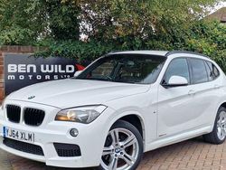 White Used 2014 BMW X1 M Sport SUV | £8,490 (A bit pricey)