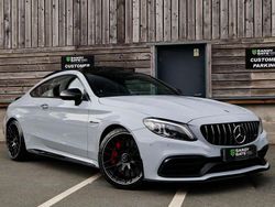 Blue Used 2019 Mercedes C63S AMG Premium Plus Coupe | £49,995 (Fair price)